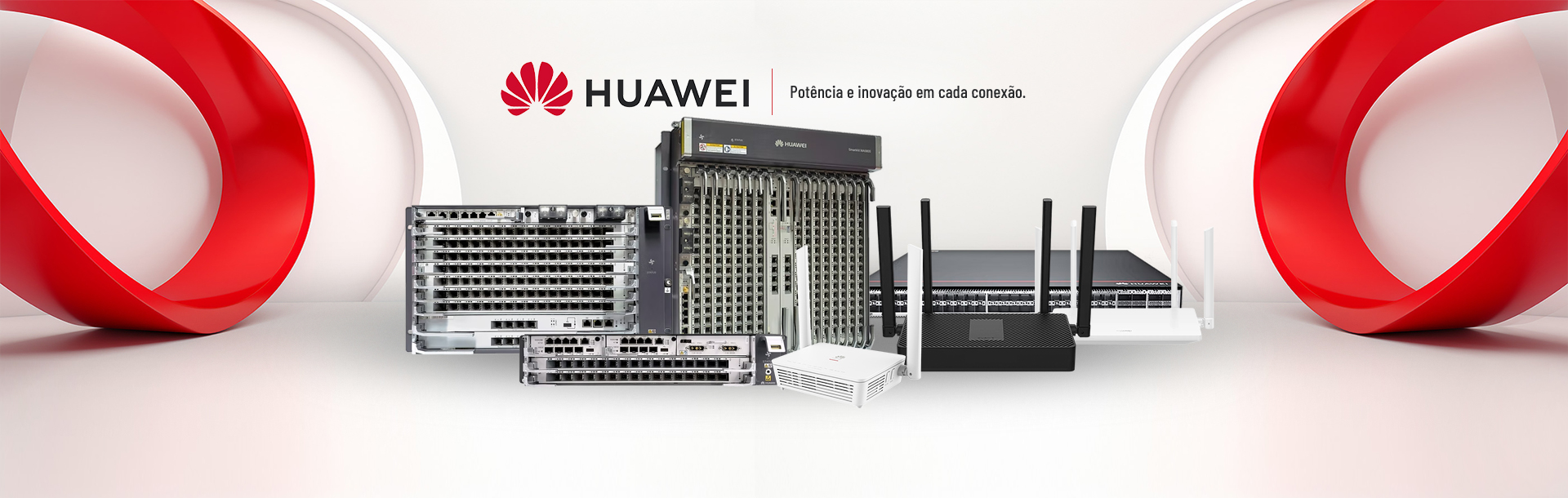 Huawei — Potência e inovação em cada conexão