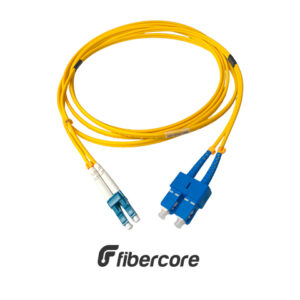 CORDÃO ÓPTICO SM DUPLEX LC/UPC - SC/UPC G657A1 3MM LSZH 2.5M