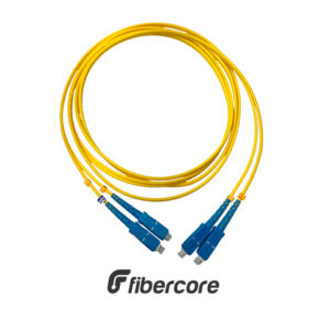 CORDÃO ÓPTICO SM DUPLEX SC/UPC - SC/UPC G657A1 3MM LSZH 2.5M