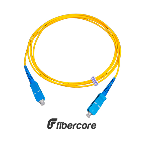 CORDÃO ÓPTICO SM SIMPLEX SC/UPC - SC/UPC G657A1 2MM LSZH 2.5M