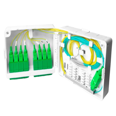 CAIXA DE DISTRIBUIÇÃO INTERNA BOX FTTA PAREDE 1X8 SC/APC (CDOI108) - Image 5