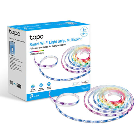 FITA DE LED INTELIGENTE ENDEREÇAVEL RGB MULTICOLORIDA WI-FI 5 METROS (TAPO L920-5) - Image 2