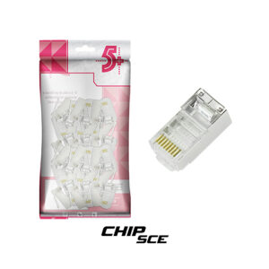 CONECTOR RJ45 CAT5E MACHO BLINDADO