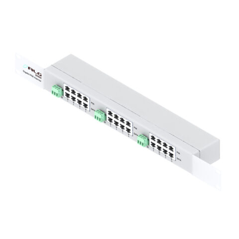 INJETOR PATCH PANEL POE GIGABIT 12 PORTAS 1U FIXAÇÃO P/ RACK - Imagem 2