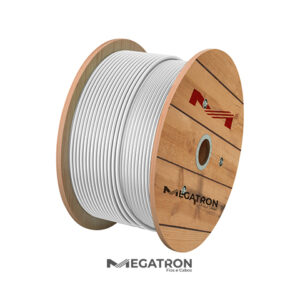 CABO COAXIAL RF 0.4/2.5 DBL + 2X26AWG - BRANCO (BB 300M)