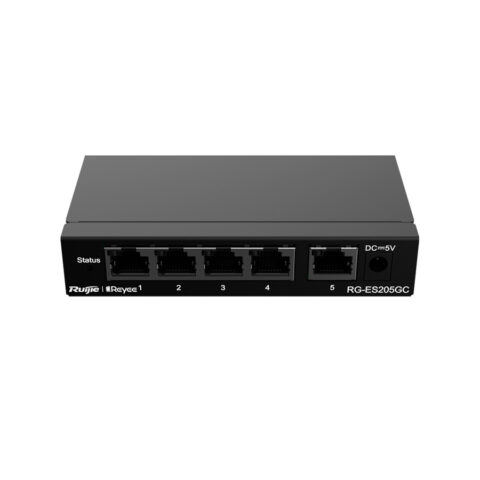 SWITCH 5 PORTAS GE C/ 4 PORTAS POE GERENCIAVEL (L2) RG-ES205GC-P - Imagem 2