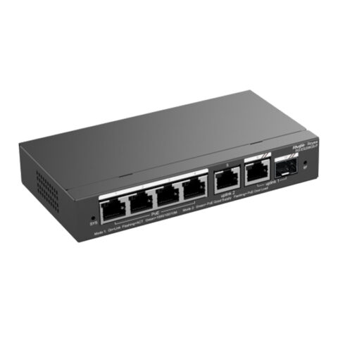 SWITCH 4 PORTAS POE+ GE + 1 PORTA GE + 1 PORTA COMBO SFP GERENCIAVEL (L2) RG-ES206GS-P - Imagem 6