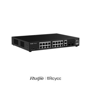 SWITCH 16 PORTAS POE+ GE + 2 PORTAS GE + 2 PORTAS SFP GERENCIAVEL (L2) RG-ES220GS-P
