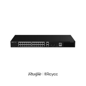 SWITCH 24 PORTAS POE+ GE + 2 PORTAS GE + 2 PORTAS SFP GERENCIAVEL (L2) RG-ES228GS-P