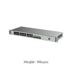 SWITCH 24 PORTAS GE + 4 PORTAS SFP GERENCIAVEL (L2) RG-NBS3100-24GT4SFP-V2