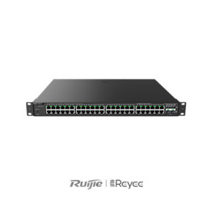 SWITCH 48 PORTAS POE GE + 4 PORTAS SFP GERENCIAVEL (L2) RG-NBS3100-48GT4SFP-P
