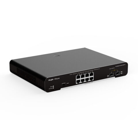 SWITCH 8 PORTAS POE GE + 2 PORTAS SFP GERENCIAVEL (L2) RG-NBS3100-8GT2SFP-P - Imagem 4