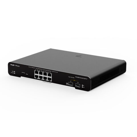 SWITCH 8 PORTAS POE GE + 2 PORTAS SFP GERENCIAVEL (L2) RG-NBS3100-8GT2SFP-P - Imagem 3
