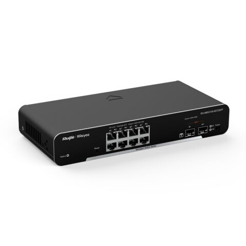 SWITCH 8 PORTAS GE + 2 PORTAS SFP GERENCIÁVEL (L2) RG-NBS3100-8GT2SFP - Imagem 3