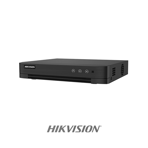 GRAVADOR DVR 8 CANAIS 1080P TURBO HD LITE 1U H.265 (DS-7208HGHI-M1/T/BRA/MAO/CKD)