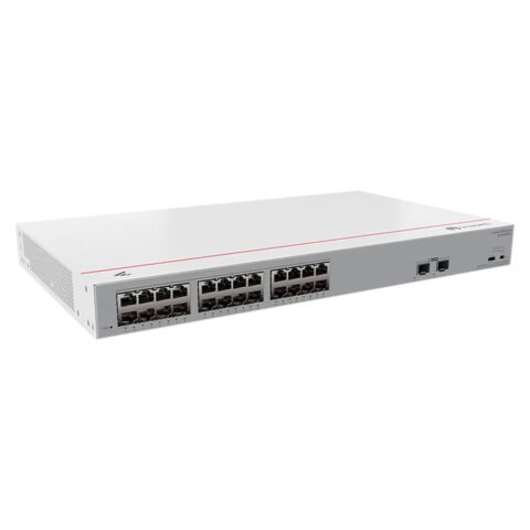 SWITCH 24 PORTAS GIGABIT POE+ (124W) E 2 PORTAS SFP (EKIT S110-24LP2SR) - Imagem 5