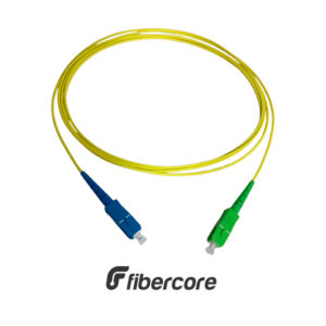 CORDÃO ÓPTICO SM SIMPLEX SC/APC - SC/UPC G657A1 2MM LSZH 2.5M