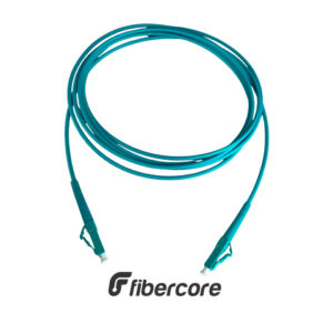 CORDÃO ÓPTICO MM SIMPLEX LC/UPC - LC/UPC OM3 3MM LSZH 2.5M