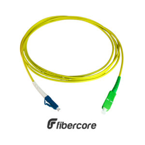 CORDÃO ÓPTICO SM SIMPLEX LC/UPC - SC/APC G657A1 3MM LSZH 2.5M