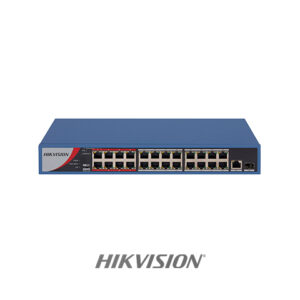 SWITCH 24 PORTAS FAST SMART POE / 1X GIGABIT RJ45 / 1X SFP (DS-3E0326P-E/M)