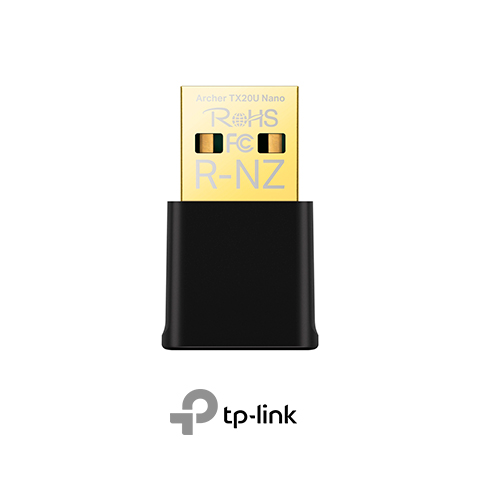 ADAPTADOR DE REDE NANO USB DUAL-BAND AX1800 WI-FI6 ARCHER (TX20U)