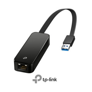 ADAPTADOR DE REDE USB 3.0 PARA GIGABIT ETHERNET RJ45 - PRETO (UE306)