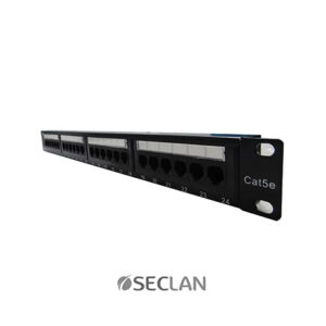 PATCH PANEL CAT5E 24 PORTAS 1U