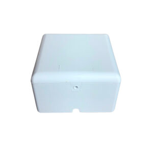 CAIXA SOBREPOR QUADRADA BRANCA