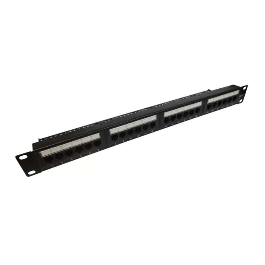 PATCH PANEL CAT6 24 PORTAS 1U C/ GUIA TRASEIRA - Imagem 5