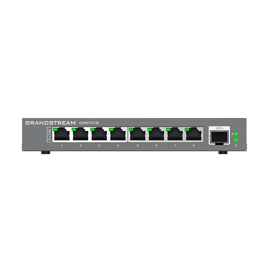 SWITCH 8 PORTAS 2.5GE + 1 PORTA SFP+10G (GWN7701M) - Imagem 8
