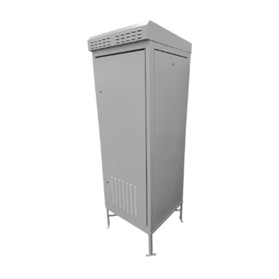 GABINETE OUTDOOR MINI SHELTER 24U C/ COMPARTIMENTO P/ BATERIA E PROTEÇÃO IP54 - Imagem 4