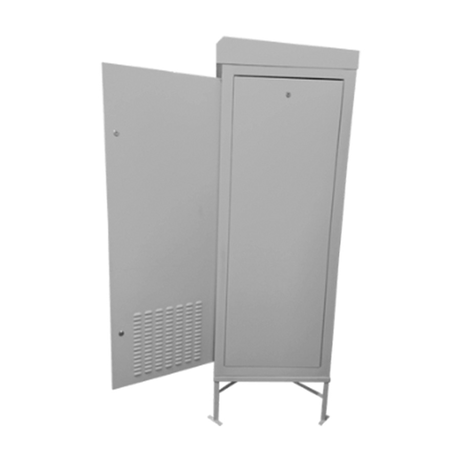 GABINETE OUTDOOR MINI SHELTER 24U C/ COMPARTIMENTO P/ BATERIA E PROTEÇÃO IP54 - Imagem 5