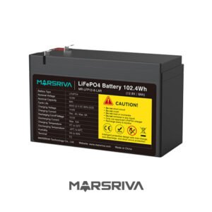 BATERIA DE LÍTIO LIFEPO4 12V/8AH 2000 CICLOS (MR-LFP12-8-LAR)