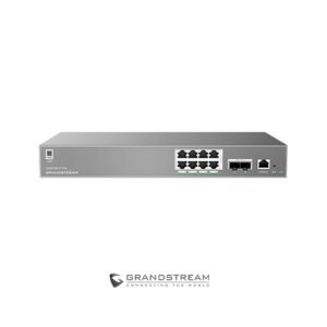 SWITCH 8 PORTAS GIGABIT POE + 2 SFP 2.5G GERENCIÁVEL LAYER 2++ (GWN7801P PRO)
