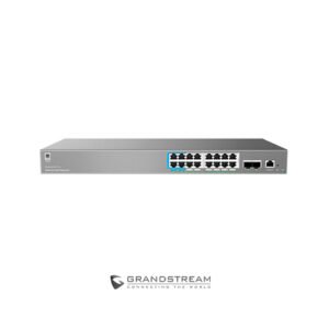 SWITCH 16 PORTAS GIGABIT POE + 2 SFP+10G GERENCIÁVEL LAYER 2++ (GWN7802P PRO)